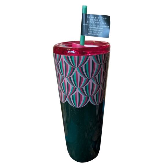 Starbucks 2024 24 oz Venti Cup Wicked Colors Sip or Straw Tumbler Brand New99 - Picture 2 of 7